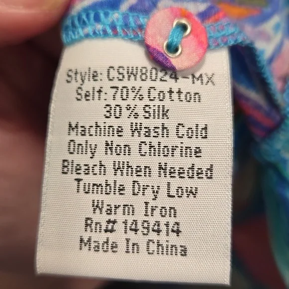 Johnny Was-Helena Tiered Loral Silk Blend WITH TASSELS Maxi Dress-Size '3XL' - Picture 10 of 16